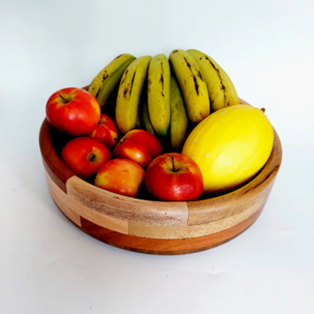 Fruteira em madeira