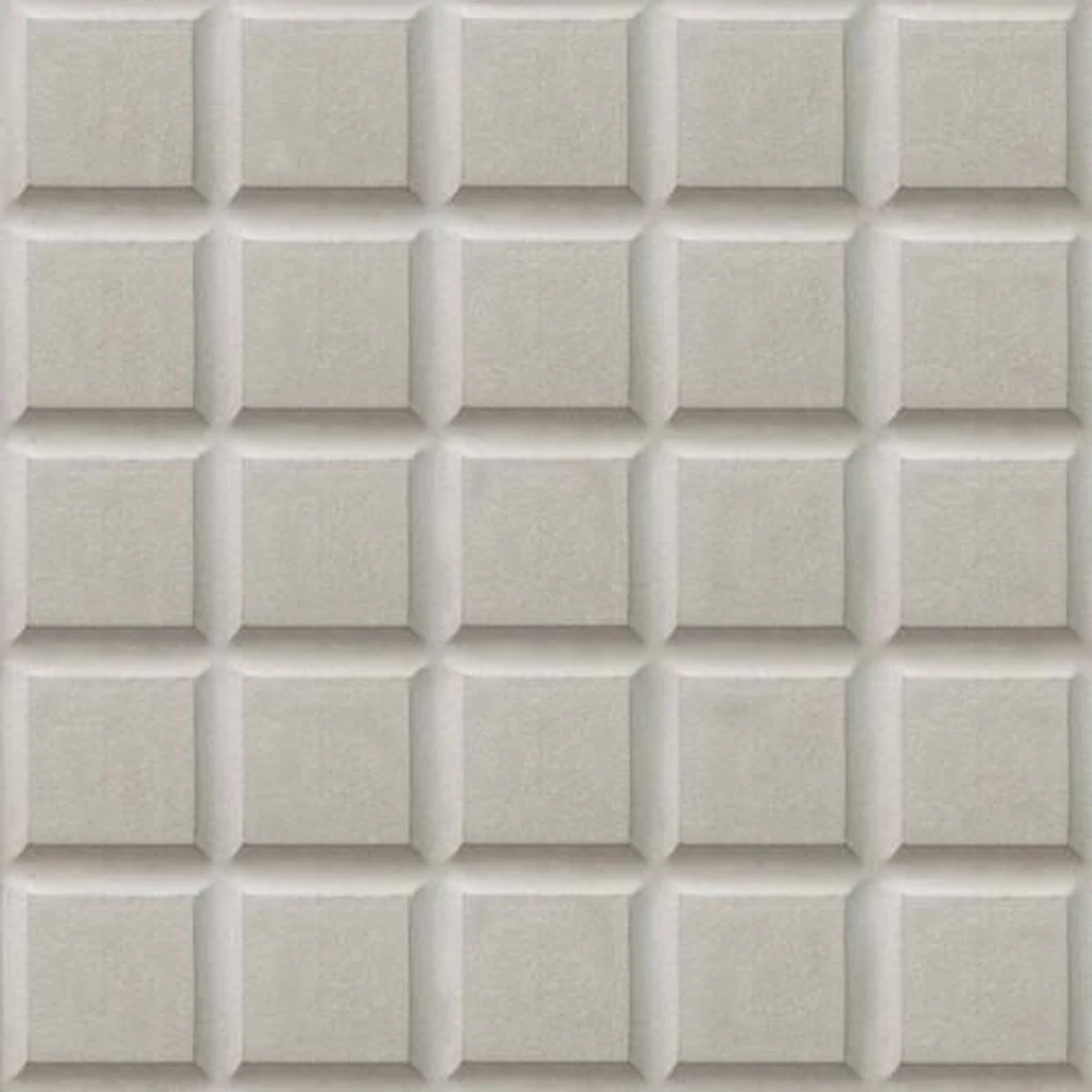 Ladrilho 25 dados cor cinza - m2 = 25 peças