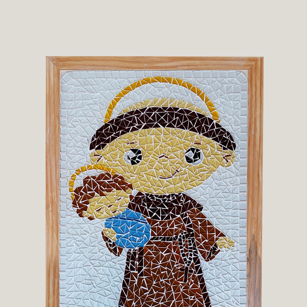 Quadro Santo Antônio Em Mosaico